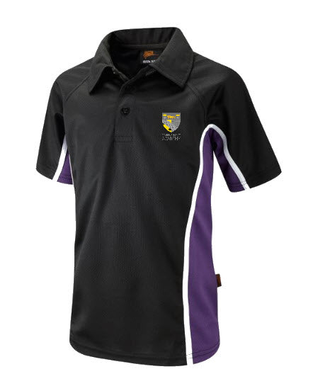 Downham Market Academy Unisex PE Polo Shirt Purple