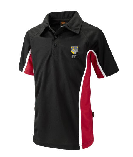 Downham Market Academy Unisex PE Polo Shirt Red
