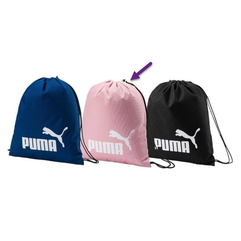 Puma Drawstring Bags Pink