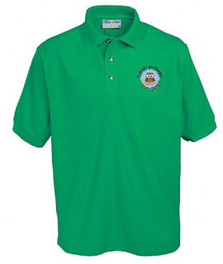 Peakirk Cum Glinton Pre School Polo Shirt Emerald