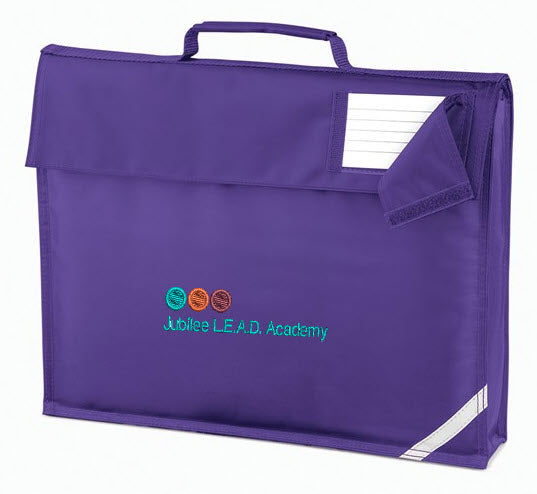 Jubilee L E A D Academy Book bag