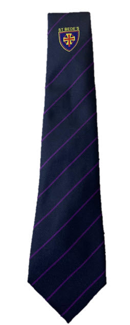 St Bede's Tie Purple House