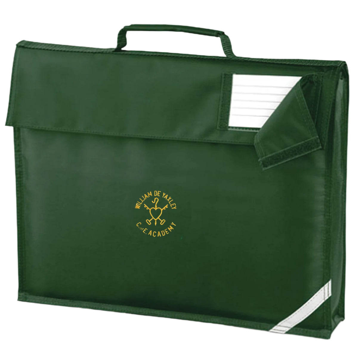 William De Yaxley Book bag