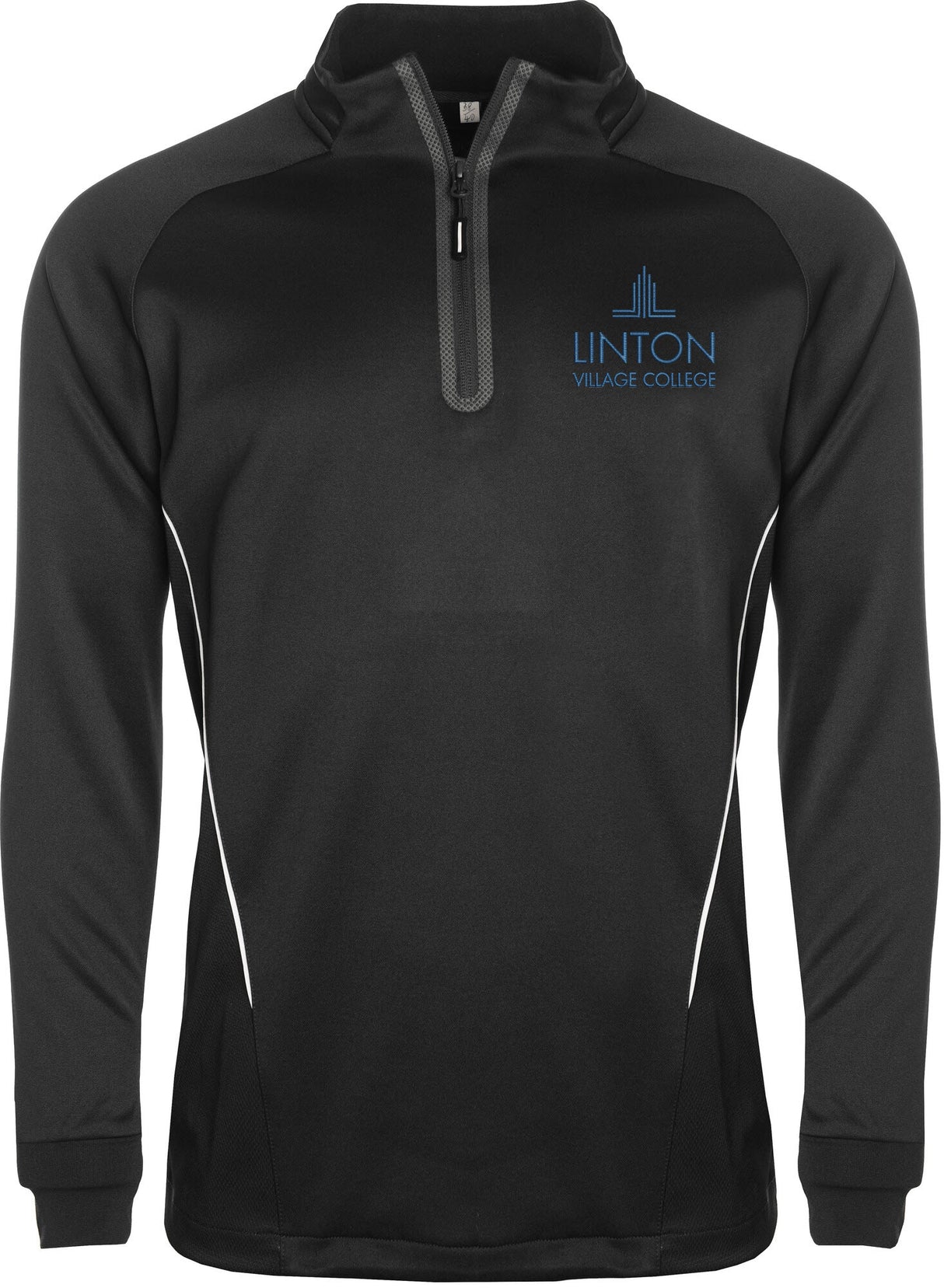 Linton Village College Boys PE Quarter Zip Training Top
