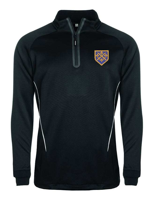 The King's School Boys PE Quarter Zip Training Top