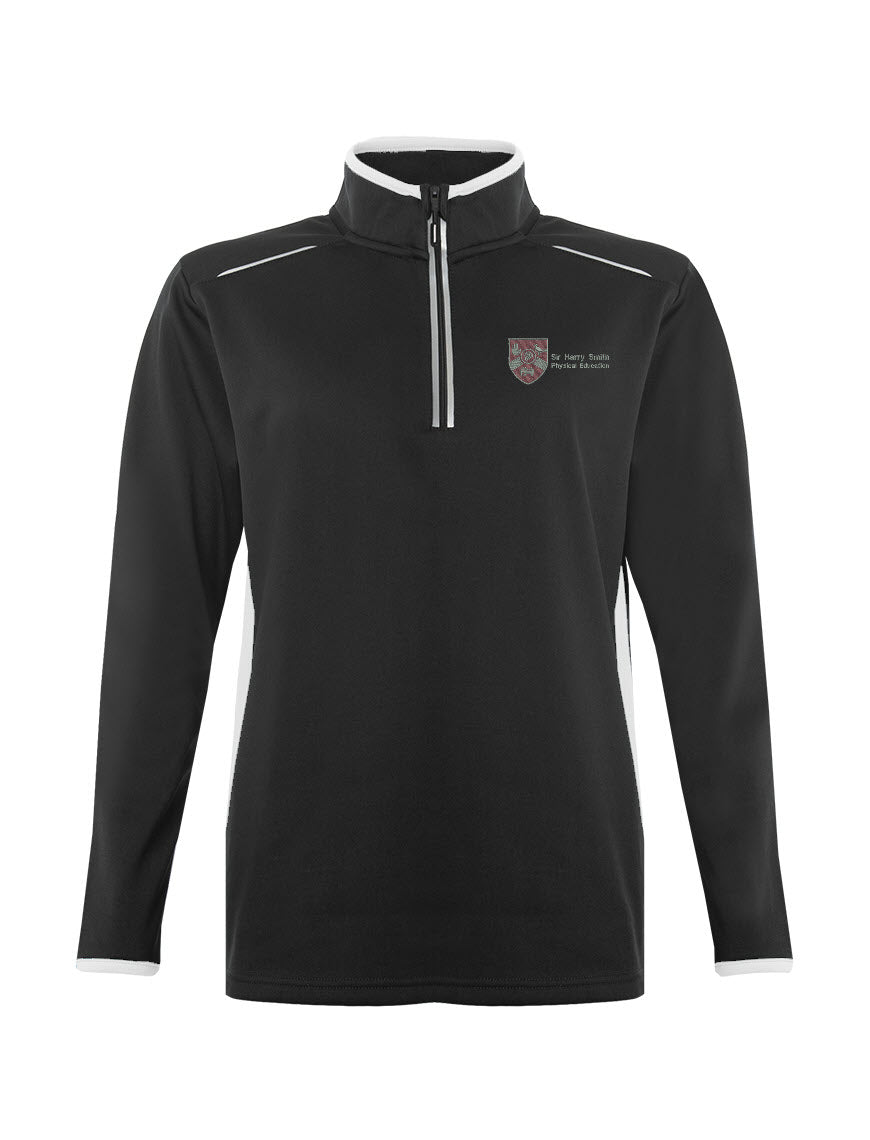 Sir Harry Smith Community College 1/4 Zip PE Top