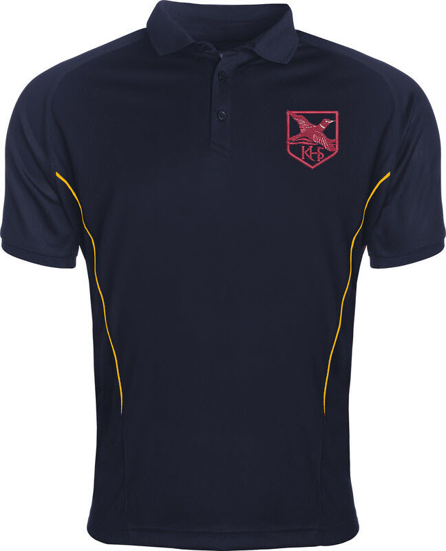 Kirkstone House PE Polo Shirt - YEAR 3 UPWARDS PAVENHAM HOUSE (RED)