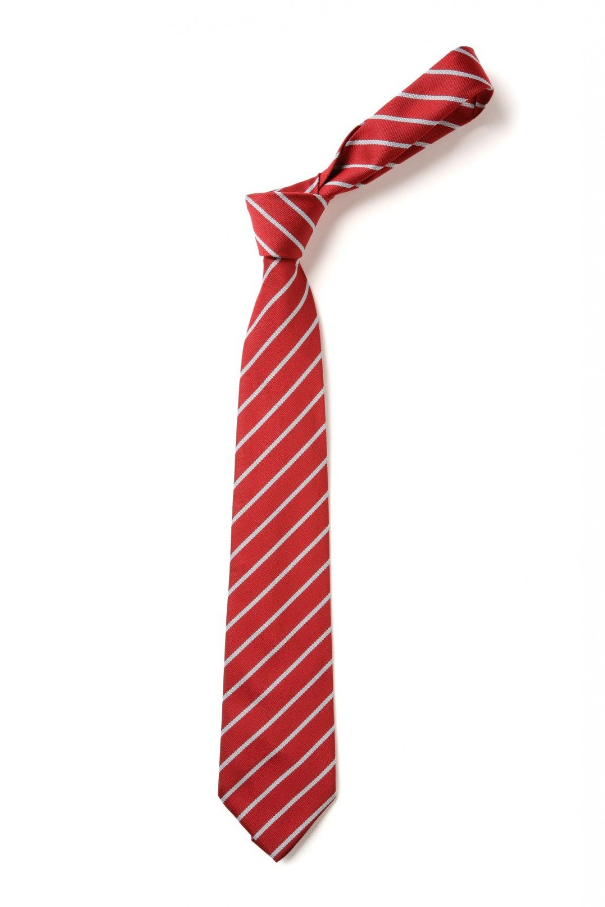 Holme CE Primary School Reception - Year 5 Red and White Standard Tie 45 Inch.