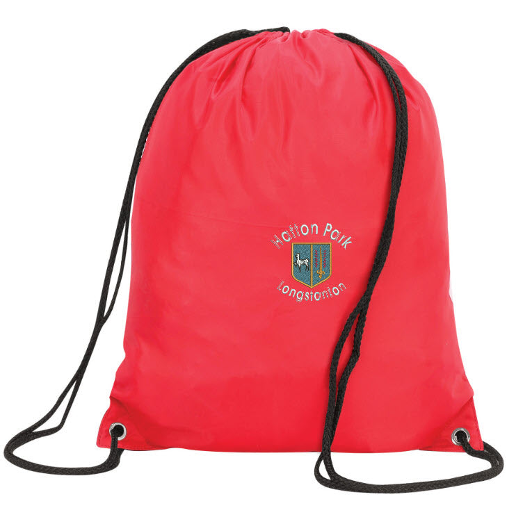 Hatton Park Primary PE Bag Red