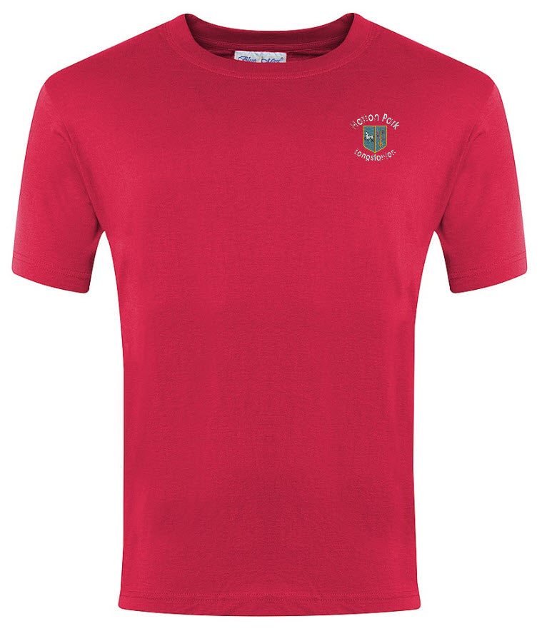 Hatton Park Primary PE T Shirt Red