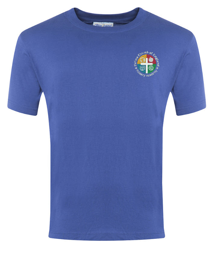 Holme CE Primary School Champion T Shirt Royal