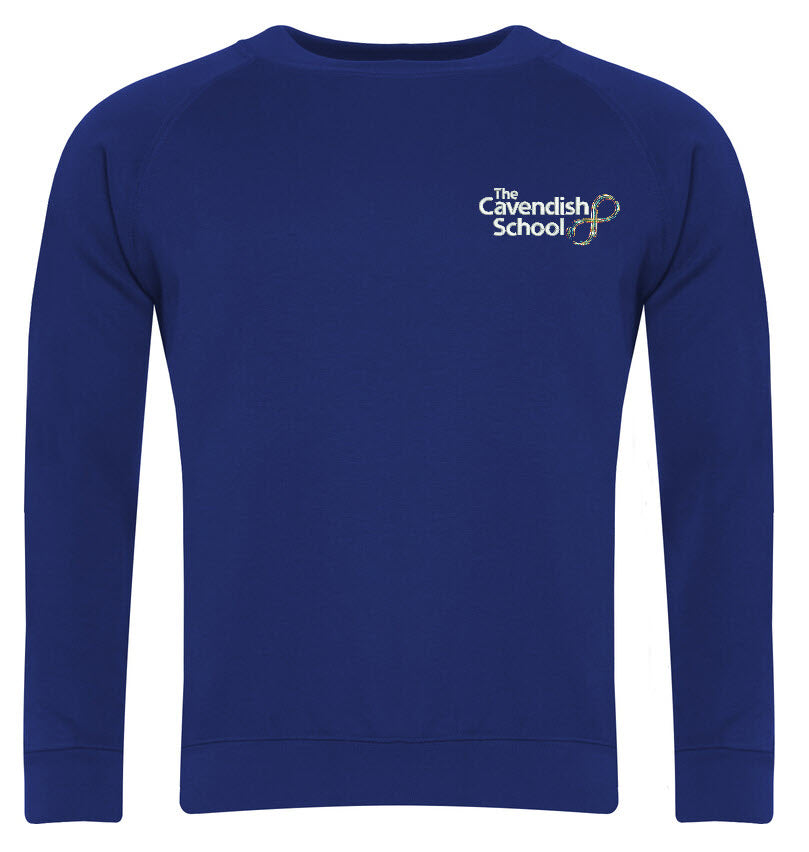 The Cavendish School Raglan Sweatshirt Dark Royal