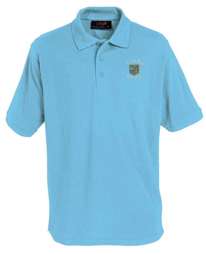 Hatton Park Primary Polo Shirt Sky