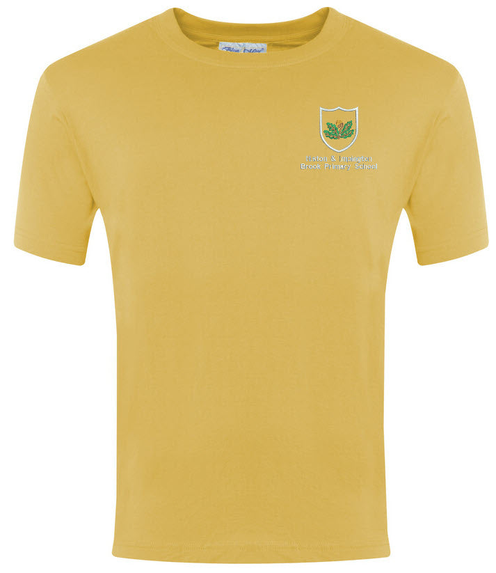 Histon & Impington Brook Primary PE T Shirt Yellow