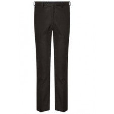 Senior Boys Slim Fit Trousers Black DL