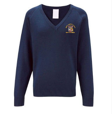 Folksworth C of E Primary School V Neck Knitted Jumper