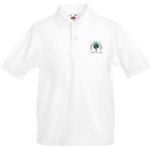 Thorpe Primary Polo Shirt White