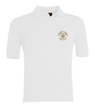 Elton C of E Primary Polo Shirt White
