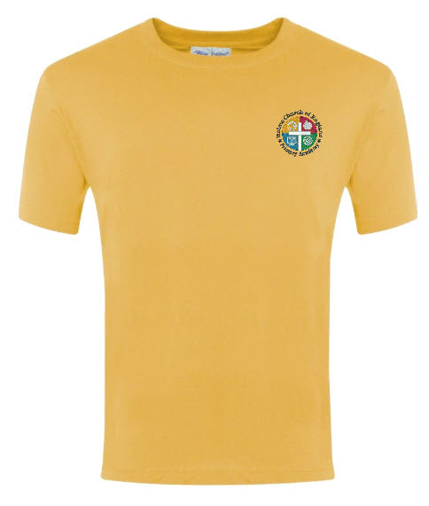 Holme CE Primary School Champion T Shirt Sunflower