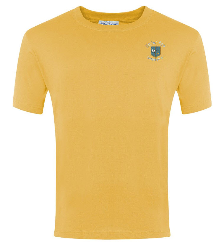 Hatton Park Primary PE T Shirt Sunflower