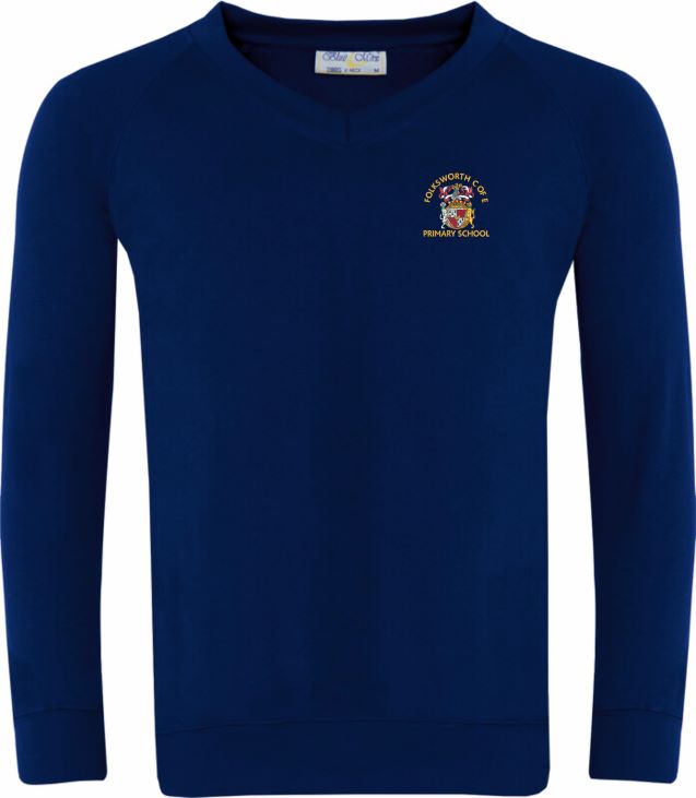 Folksworth C of E Primary School V Neck Knitted Jumper