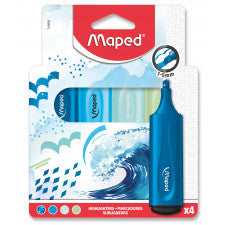 MAPED ASSTD THEME HIGHLIGHTERS X4