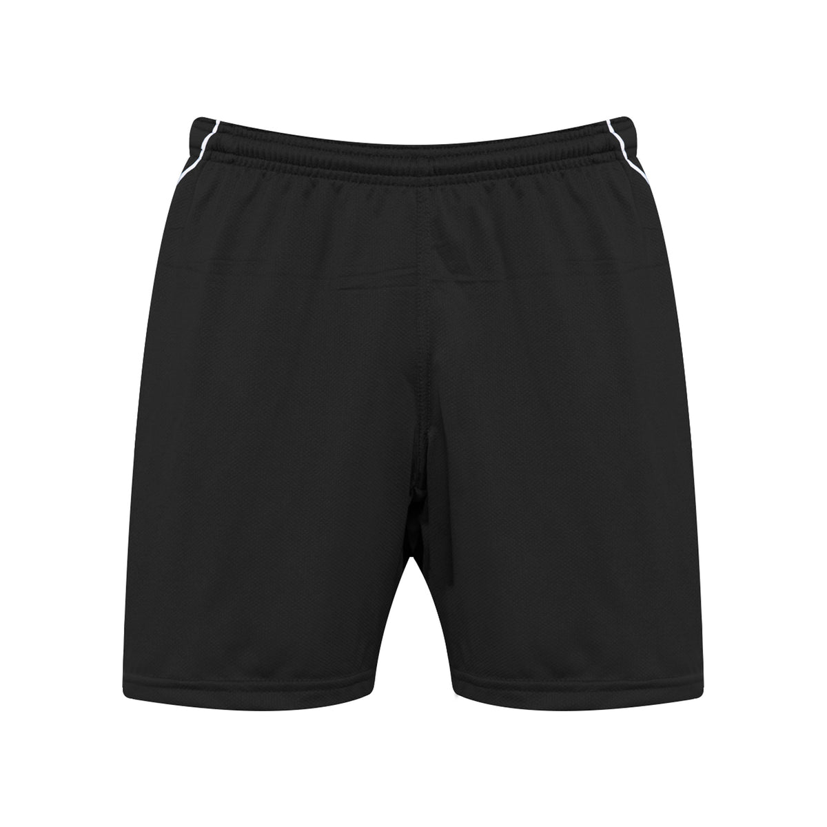 S Tec Milan PE Shorts - PLAIN BLACK