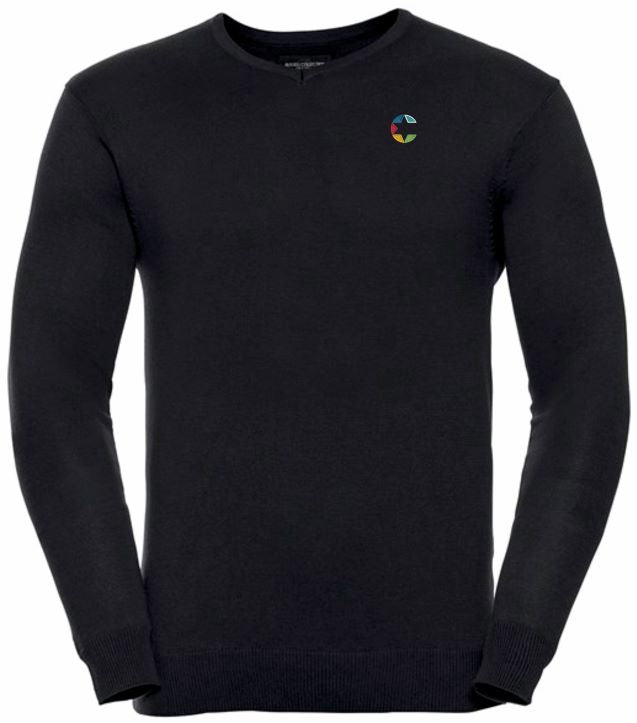 OBA Sixth Form Boys V neck Knit Sweater