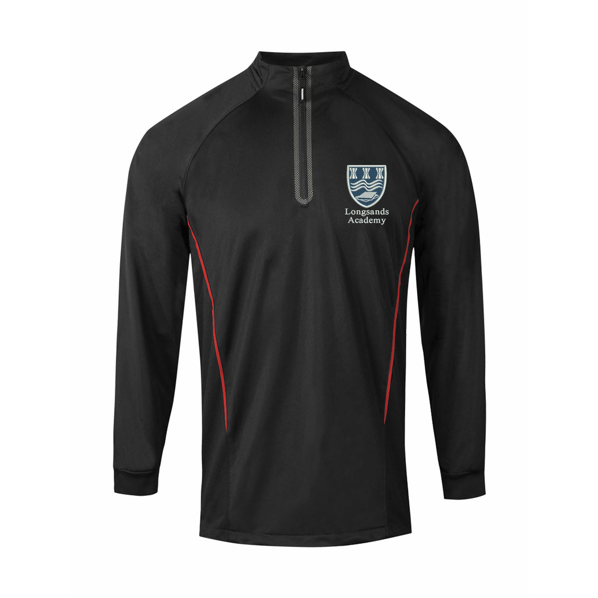 Longsands Academy Qtr Zip Training Top