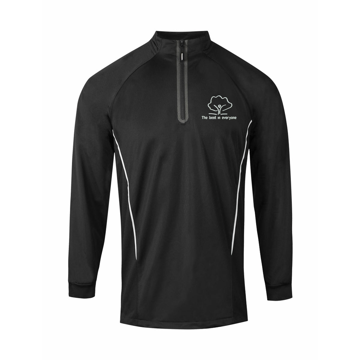 Cambridge Academy for Science and Technology Performance Qtr Zip Top
