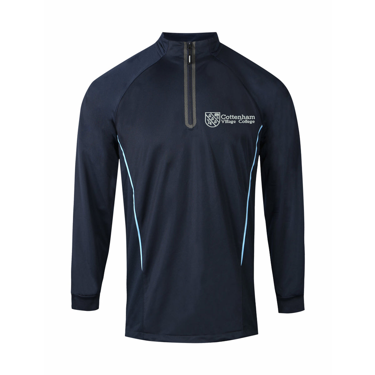 Cottenham Village College Qtr Zip Training Top