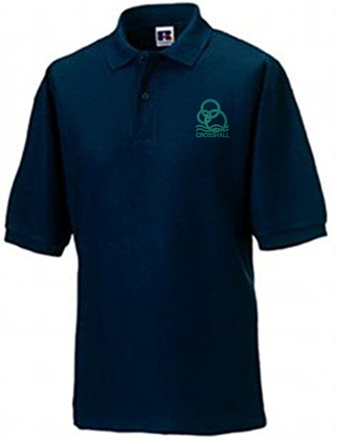 Crosshall Junior School Polo Navy