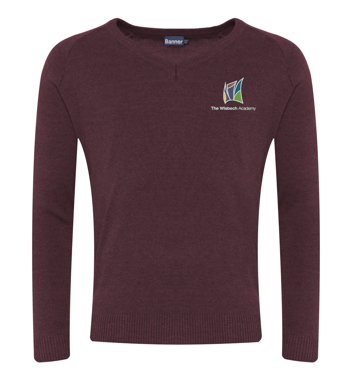 The Wisbech Academy V Neck Jumper