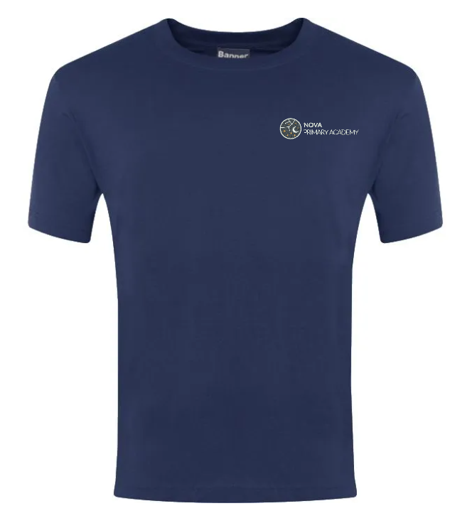 Nova Primary Academy PE T Shirt - NEW LOGO