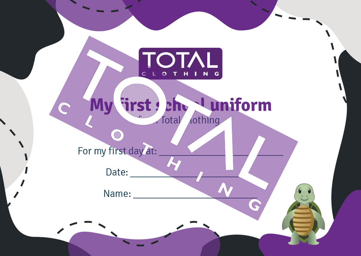 My First Uniform Certificate