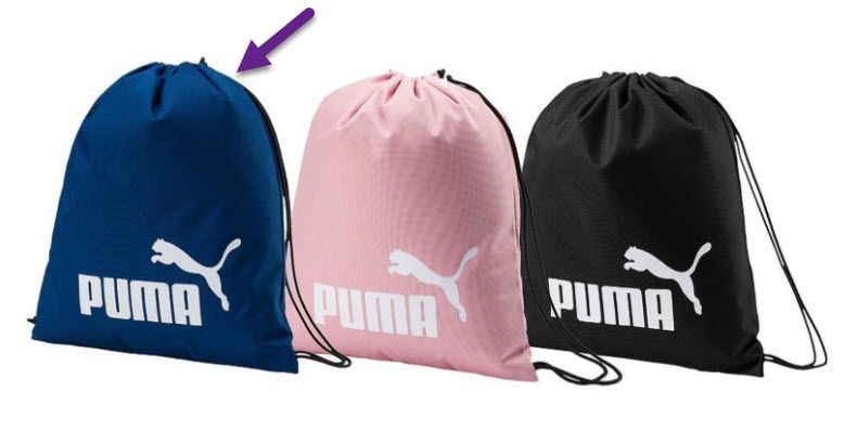 Puma Drawstring Bags Navy