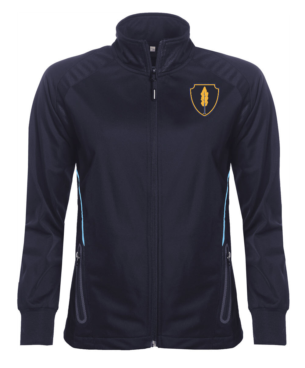 Manor Drive Secondary Academy Girls Fit Full Zip Training Top