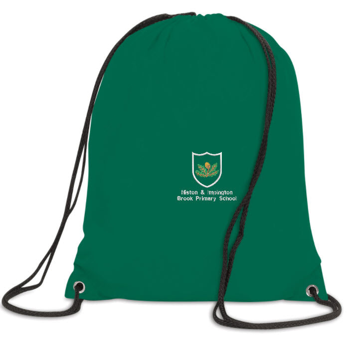 Histon & Impington Brook Primary PE Bag Green