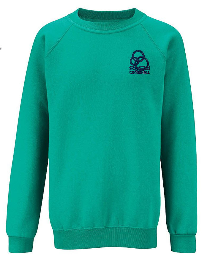 Crosshall Junior School Sweatshirt Jade