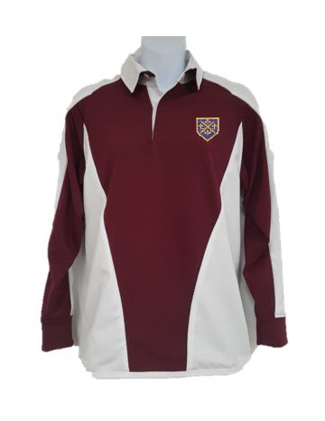 The King's School  Tec Rugby Shirt - Embroidered