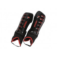 Precision Ankle Shinguard Black Medium